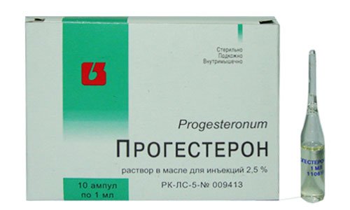 лечение прогестероном